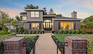 Classic Elegance Meets Modern Comfort in this Stunning Split-Level Los Altos Home