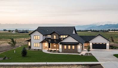 New Construction Home with Bridger Mountain View