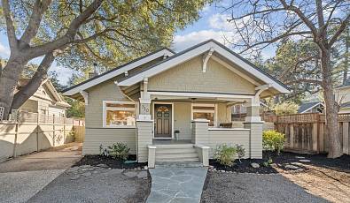 Craftsman with a Private Backyard Near Downtown Los Gatos and Top Schools